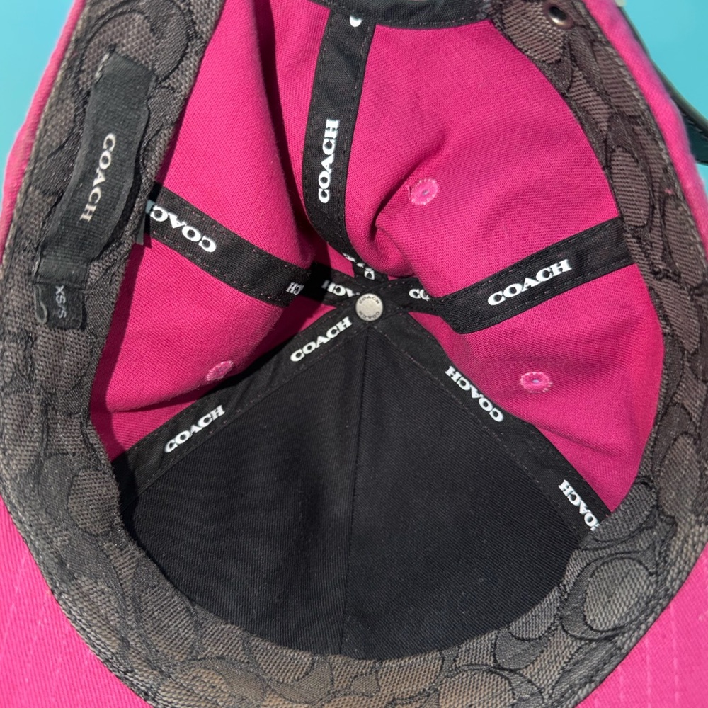 Coach Pink Cap - Picture 4 of 4